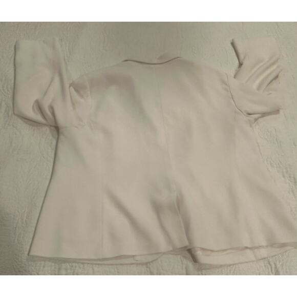 Talbots Ivory Suit Jacket / Blazer Sz. 18 - Picture 2 of 4